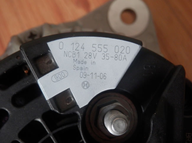 Volvo挖掘機(jī)配件-發(fā)電機(jī)